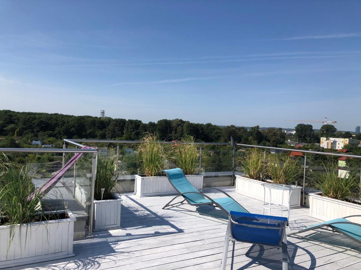 Pod Zaglami Gdansk Brzezno Apartamento Exterior foto