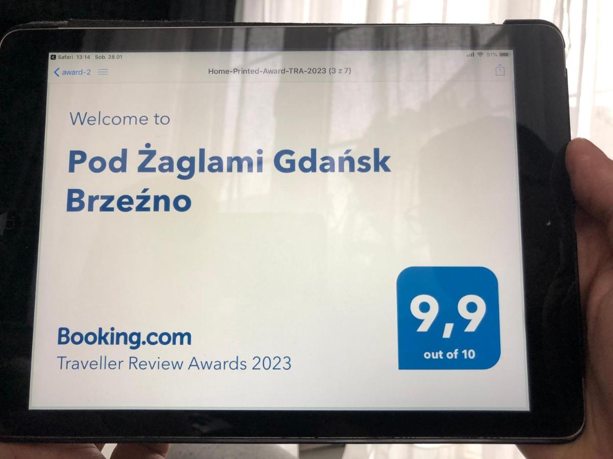 Pod Zaglami Gdansk Brzezno Apartamento Exterior foto